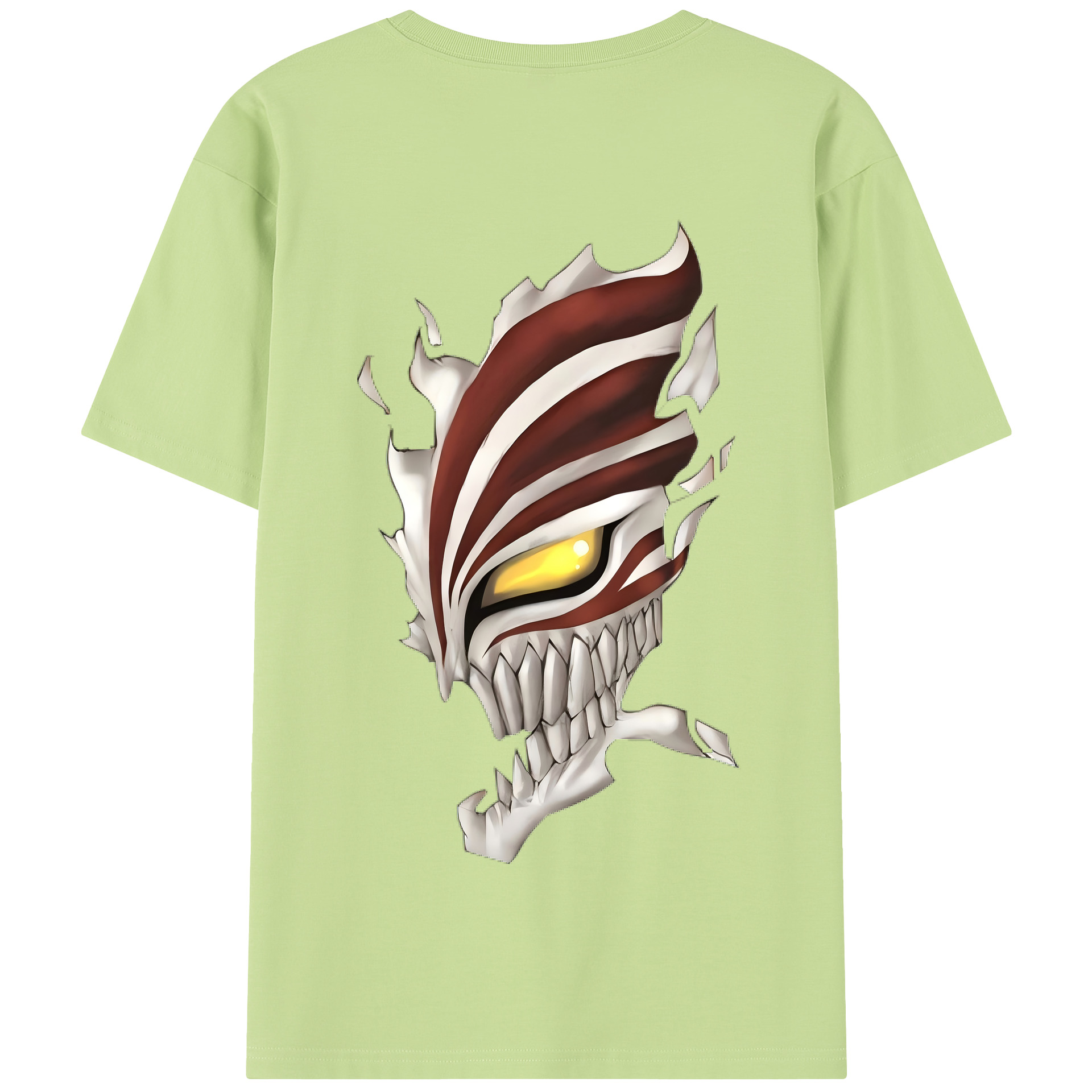 （画像用） ブリーチ 黒崎一護（くろさき いちご）BLEACH Kurosaki Ichigo 綿100％半袖Tシャツ（背面プリント）